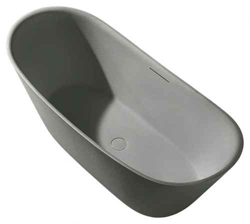 Ванна из искусственного камня AltroBagno Fiorina 170x75 090219 цвет Серый цемент