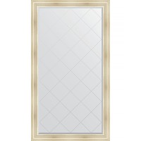 Зеркало Evoform Exclusive-G Floor 204х114 BY 6368 с гравировкой в багетной раме - Травленое серебро 99 мм стекло