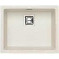 Кухонная мойка Alveus Granital+ Quadrix 50 Arctic G11 560x460x200 1128394 Белая искусственный камень (литьевой мрамор) встраиваемая сверху, встраиваемая снизу
