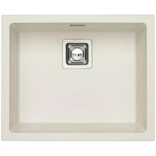 Кухонная мойка Alveus Granital+ Quadrix 50 Arctic G11 560x460x200 1128394 Белая искусственный камень (литьевой мрамор) встраиваемая сверху, встраиваемая снизу