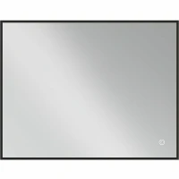 Зеркало Vincea 120 VLM-3VN120B с подсветкой Черное с сенсорным выключателем и диммером стекло