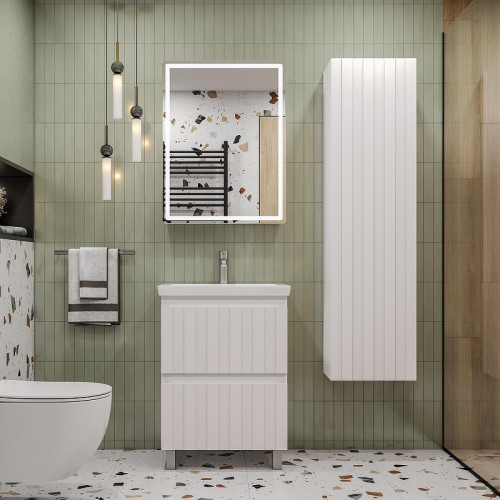 Тумба под раковину Vigo Finlay 60 tn.FIN.COM.60.2Y цвет Белый