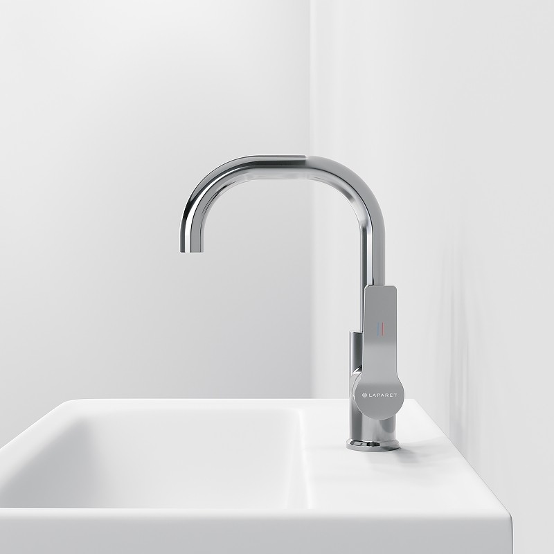 Смеситель для раковины Laparet Nobia Pro N4013502LPT Хром латунь
