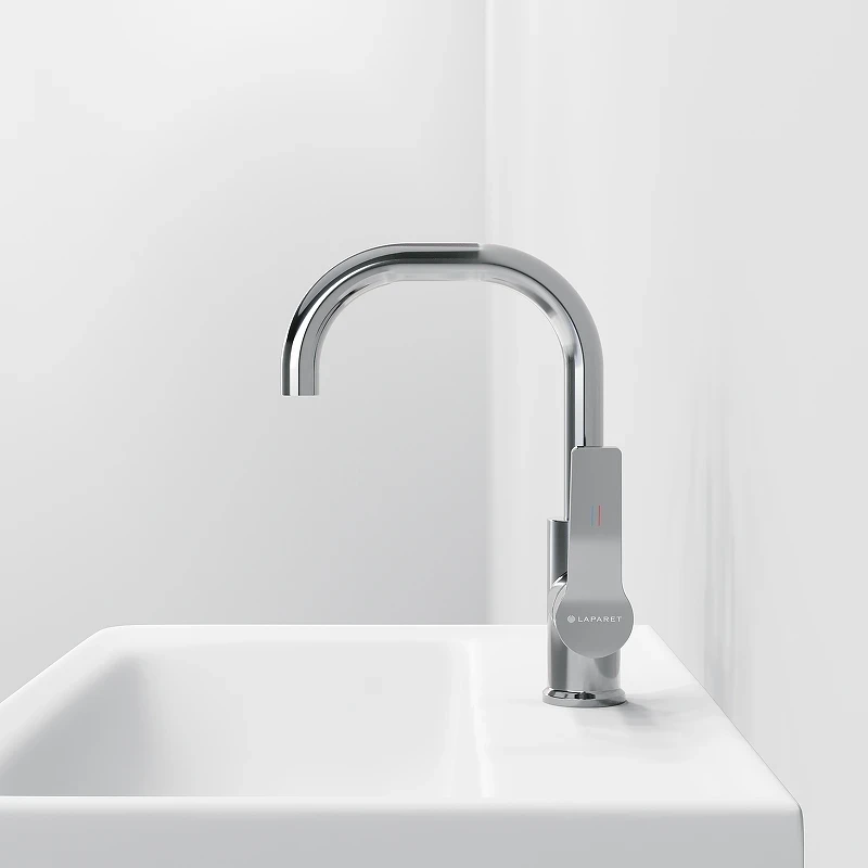 Смеситель для раковины Laparet Nobia Pro N4013502LPT Хром латунь