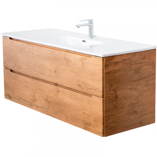 Тумба под раковину BelBagno Etna 120 ETNA-1200-2C-SO-RN-P подвесная Rovere Nature МДФ / ЛДСП