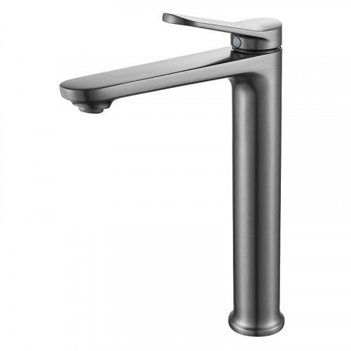 Смеситель для раковины Shevanik S43T S4311T цвет Оружейная сталь