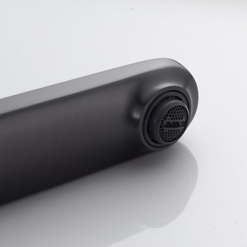 Смеситель для раковины Shevanik S43T S4311T цвет Оружейная сталь