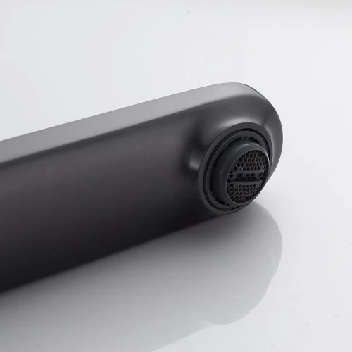 Смеситель для раковины Shevanik S43T S4311T цвет Оружейная сталь