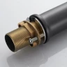 Смеситель для раковины Shevanik S43T S4311T цвет Оружейная сталь