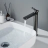 Смеситель для раковины Shevanik S43T S4311T цвет Оружейная сталь