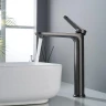 Смеситель для раковины Shevanik S43T S4311T цвет Оружейная сталь