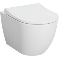 Унитаз Vitra Mia Round SmoothFlush 7510B003-0075 подвесной без сиденья фарфор подвесной