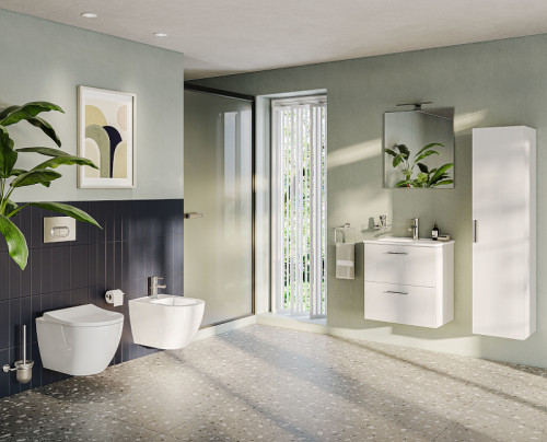 Унитаз Vitra Mia Round SmoothFlush 7510B003-0075 подвесной без сиденья фарфор подвесной