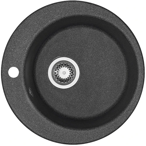 Кухонная мойка Aquaton Иверия 48 1A711032IV210 Графит искусственный камень (литьевой мрамор) встраиваемый