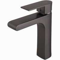 Смеситель для раковины Melodia della vita Waltz MDV30120gn Оружейная сталь