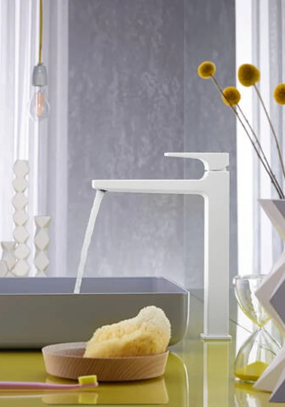 Смеситель для раковины Hansgrohe Metropol 32512700 Белый матовый латунь