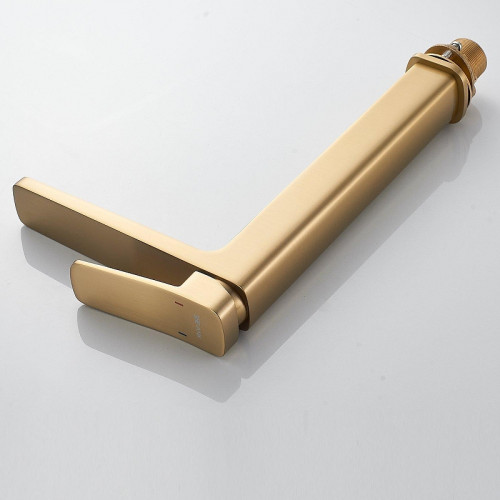 Смеситель для раковины Shevanik S9911G цвет Золотой сатин