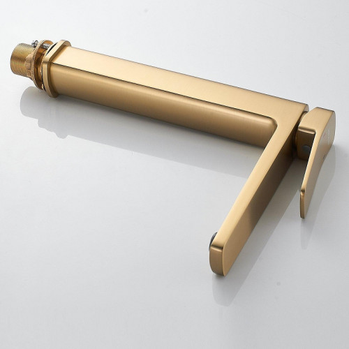 Смеситель для раковины Shevanik S9911G цвет Золотой сатин