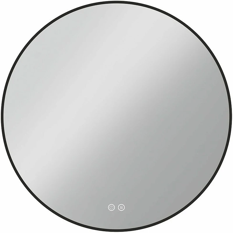 Зеркало Vincea 70 VLM-3DE700B-2 с подсветкой Черное с сенсорным выключателем с подогревом и диммером стекло