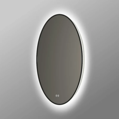 Зеркало Vincea 70 VLM-3DE700B-2 с подсветкой Черное с сенсорным выключателем с подогревом и диммером стекло