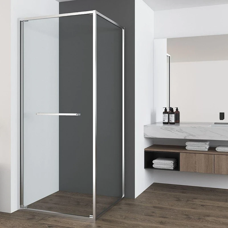 Душевой уголок Vincea Tesi 90х90 VSRW-7TS9090CL профиль Хром стекло прозрачное