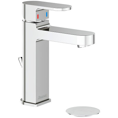 Смеситель для раковины Ravak Chrome CR 013.00CR X070190 Хром латунь
