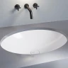 Раковина Salini Marea 11 55 1802211M Белая матовая искусственный камень (литьевой мрамор) встраиваемый
