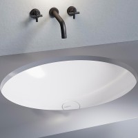 Раковина Salini Marea 11 55 1802211M Белая матовая искусственный камень (литьевой мрамор) встраиваемый