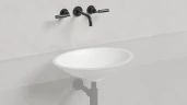 Раковина Salini Marea 11 55 1802211M Белая матовая искусственный камень (литьевой мрамор) встраиваемый