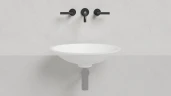 Раковина Salini Marea 11 55 1802211M Белая матовая искусственный камень (литьевой мрамор) встраиваемый