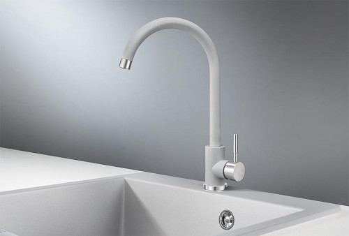 Смеситель для кухни Granula Standart ST-4031 цвет Алюминиум