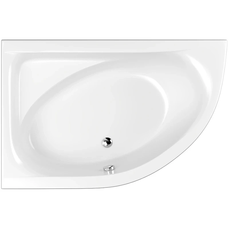 Акриловая ванна Whitecross Aquarella 170x110 L 0108.170110.100 без гидромассажа