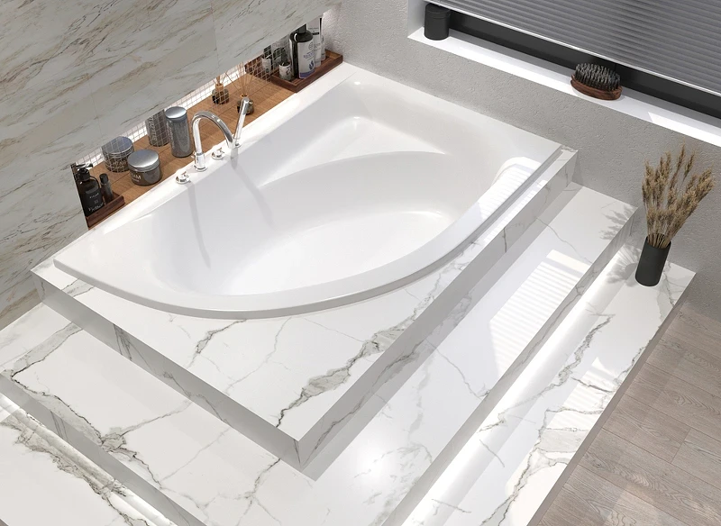 Акриловая ванна Whitecross Aquarella 170x110 L 0108.170110.100 без гидромассажа
