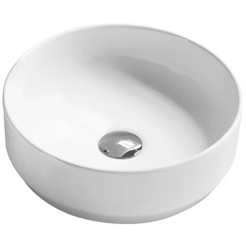 Раковина-чаша Ceramicanova Element 35 CN6006 Белая матовая фаянс накладная