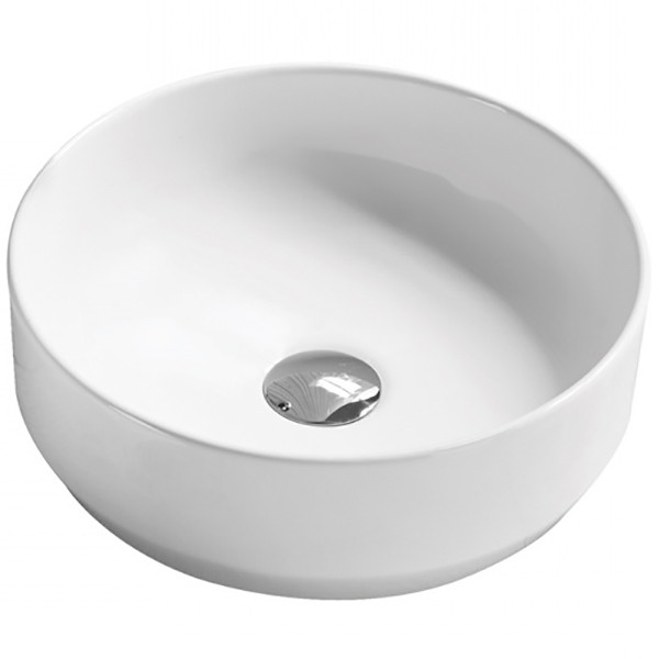 Раковина-чаша Ceramicanova Element 35 CN6006 Белая матовая фаянс накладная