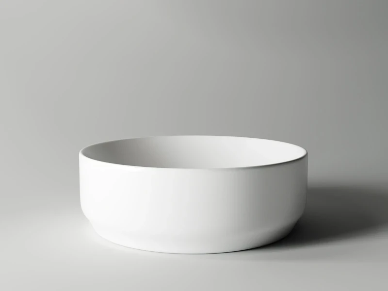Раковина-чаша Ceramicanova Element 35 CN6006 Белая матовая фаянс накладная