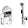 Гигиенический душ со смесителем WasserKRAFT Kammel A111856 Хром латунь на стену
