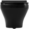 Унитаз BelBagno Sela BB3201CHR-MB/BB3201SC-MB подвесной Черный матовый с сиденьем Микролифт фаянс подвесной