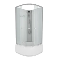 Душевая кабина Niagara Eco 80x80 E80/40/MT/BK без гидромассажа