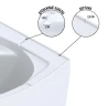 Душевая кабина Niagara Eco 80x80 E80/40/MT/BK без гидромассажа