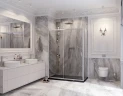 Душевой уголок Ambassador Forsa 100х80 17021116AX-80AX профиль Хром стекло прозрачное