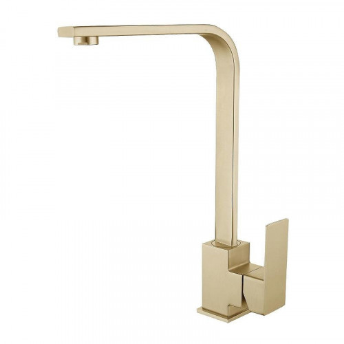 Смеситель для кухни Fmark FS8132C цвет Золото матовое