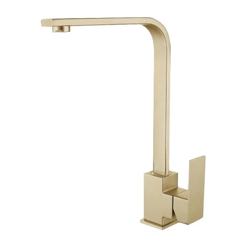 Смеситель для кухни Fmark FS8132C цвет Золото матовое