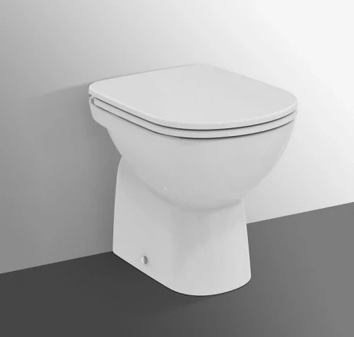 Унитаз приставной Ideal Standard I.Life A T467201 цвет Euro White / Евробелый без сиденья