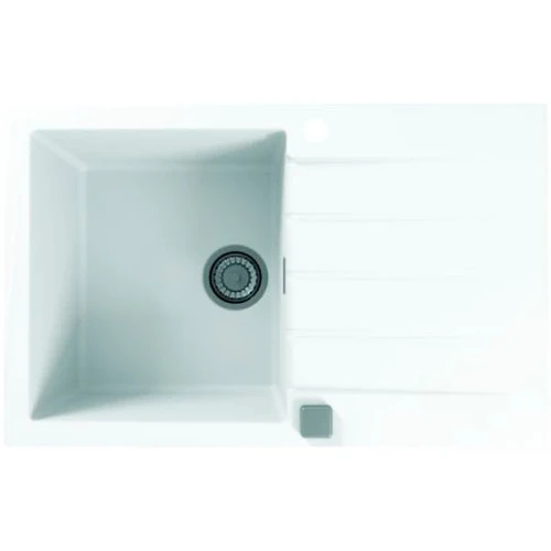 Кухонная мойка Alveus Granital Cadit 20 Arctic G11 790x500 1132022 Белая искусственный камень (литьевой мрамор) встраиваемый