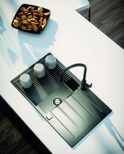 Кухонная мойка Alveus Granital Cadit 20 Arctic G11 790x500 1132022 Белая искусственный камень (литьевой мрамор) встраиваемый