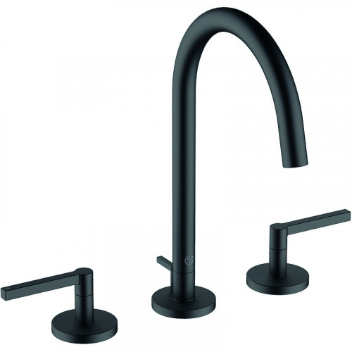 Смеситель для раковины Kludi Nova Fonte Puristic 201433915 Черный матовый латунь