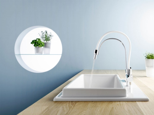 Смеситель для кухни Kludi Bingo Star 428590578 Хром латунь