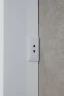 Зеркальный шкаф Silver Mirrors Фиджи Flip 60 LED-00002472 с подсветкой Белый МДФ / ЛДСП, стекло