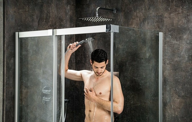 Душевой уголок Ravak Matrix MSDPS 120x80 L 0WLG4100Z1 профиль Белый стекло Transparent